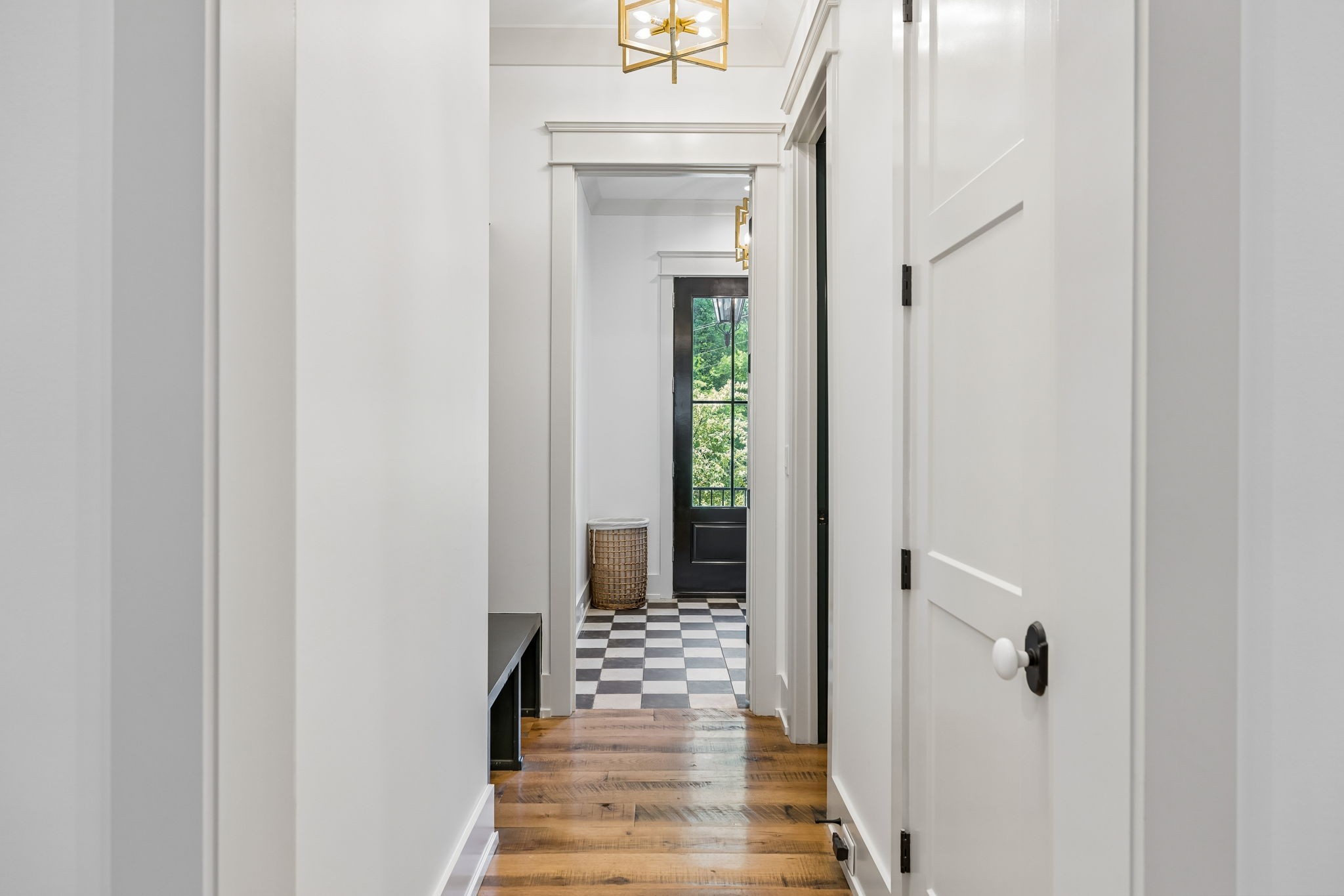 905 West 7th Street Columbia, TN 38401 - Photo 41 of 94 a view of a hallway with wooden floor and a hallway