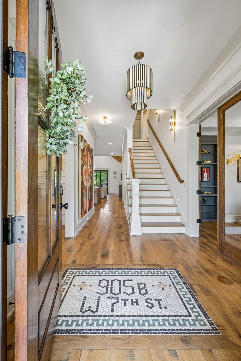 905 West 7th Street Columbia, TN 38401 - Photo 8 of 94 a view of entryway and hall with wooden floor