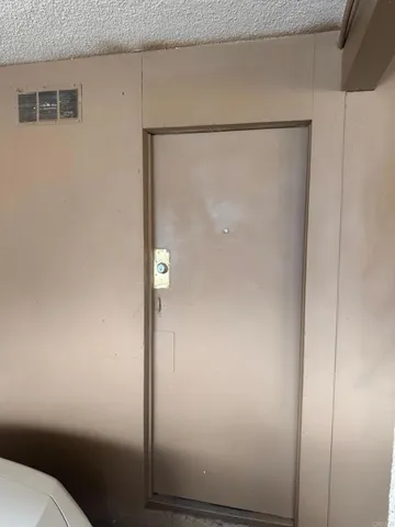 a utility room with a sink washer and dryer