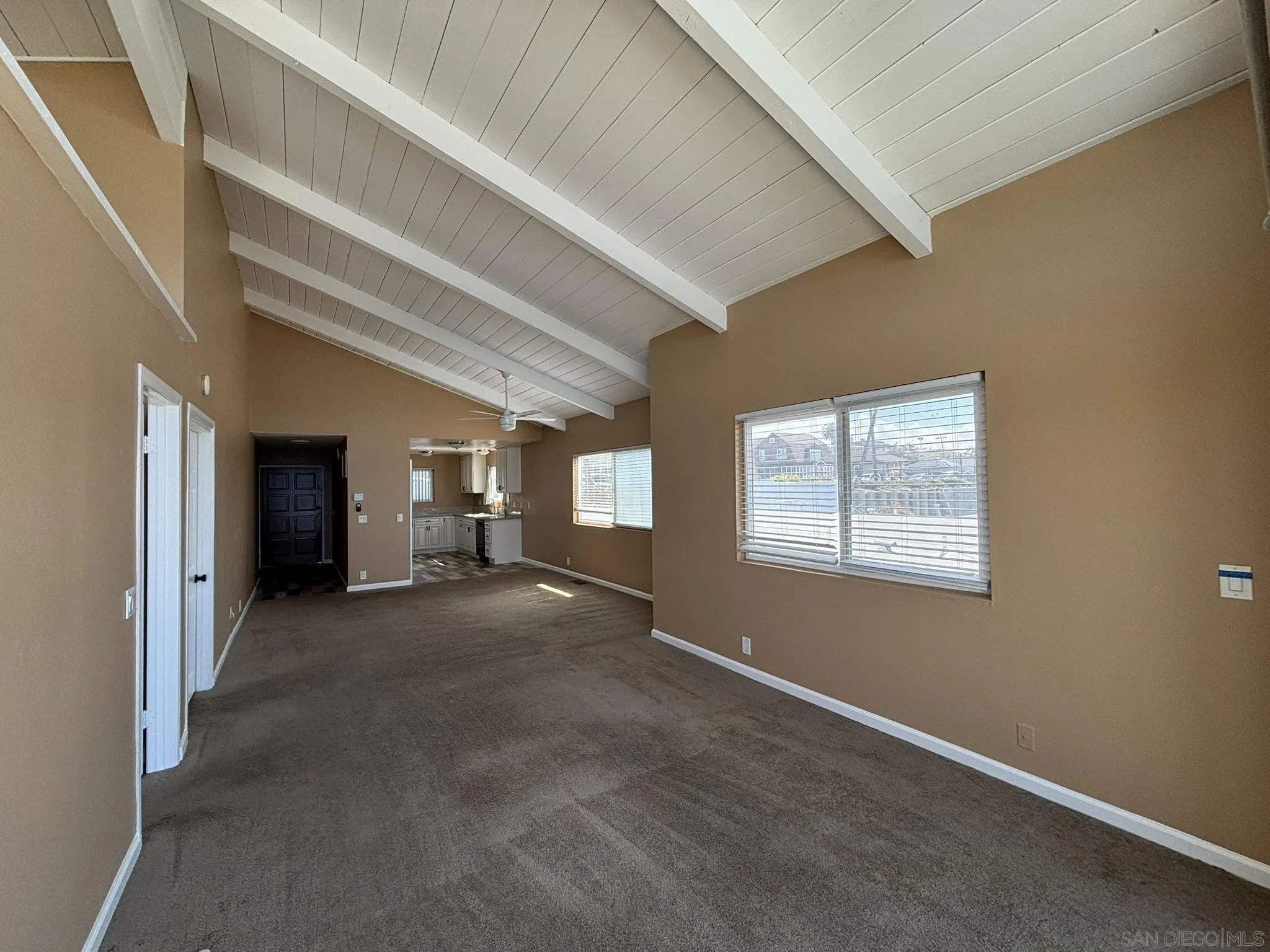 514 South The Strand, Unit D Oceanside, CA 92054 - Photo 6 of 18 an empty room with windows