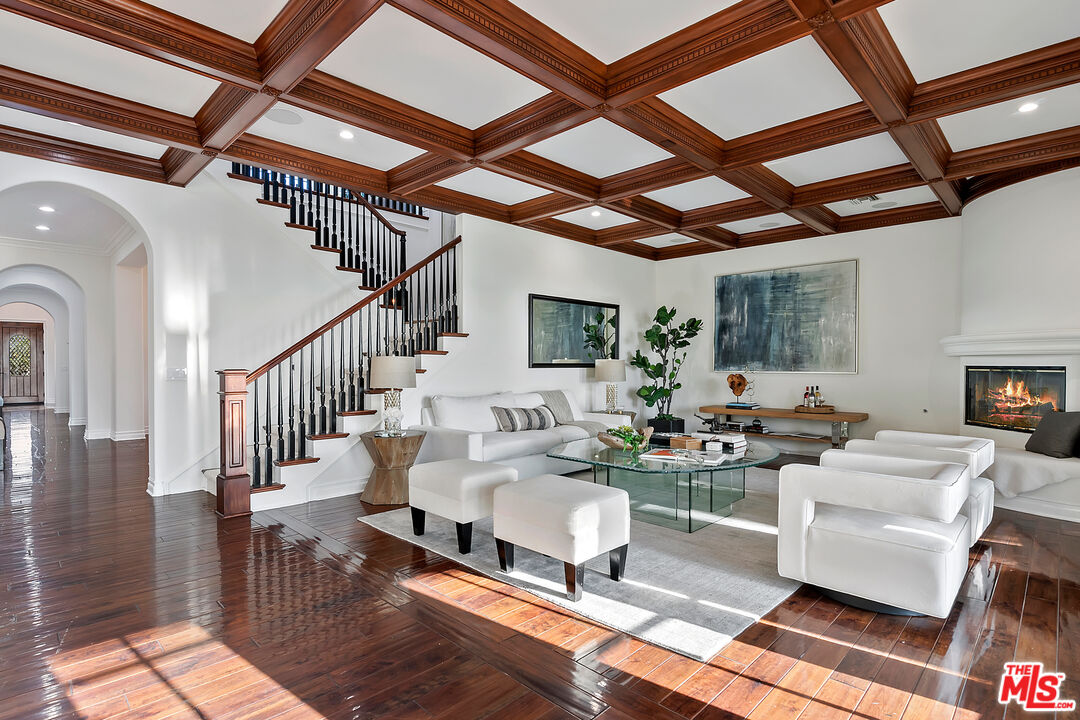 25430 Prado De Azul Calabasas, CA 91302 - Photo 11 of 51 a living room with furniture and a fireplace