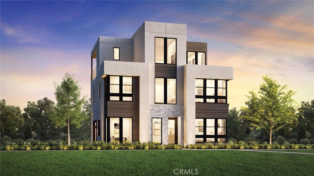 Front Elevation: Maranta Mid-Century Modern