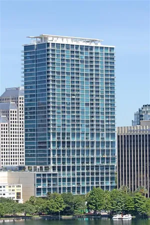 a front view of a building