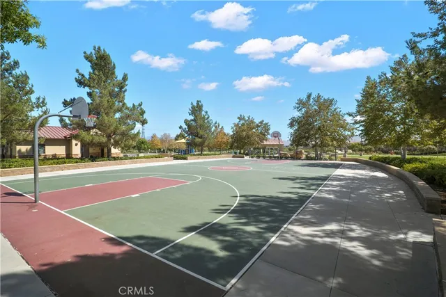 a view of a tennis court