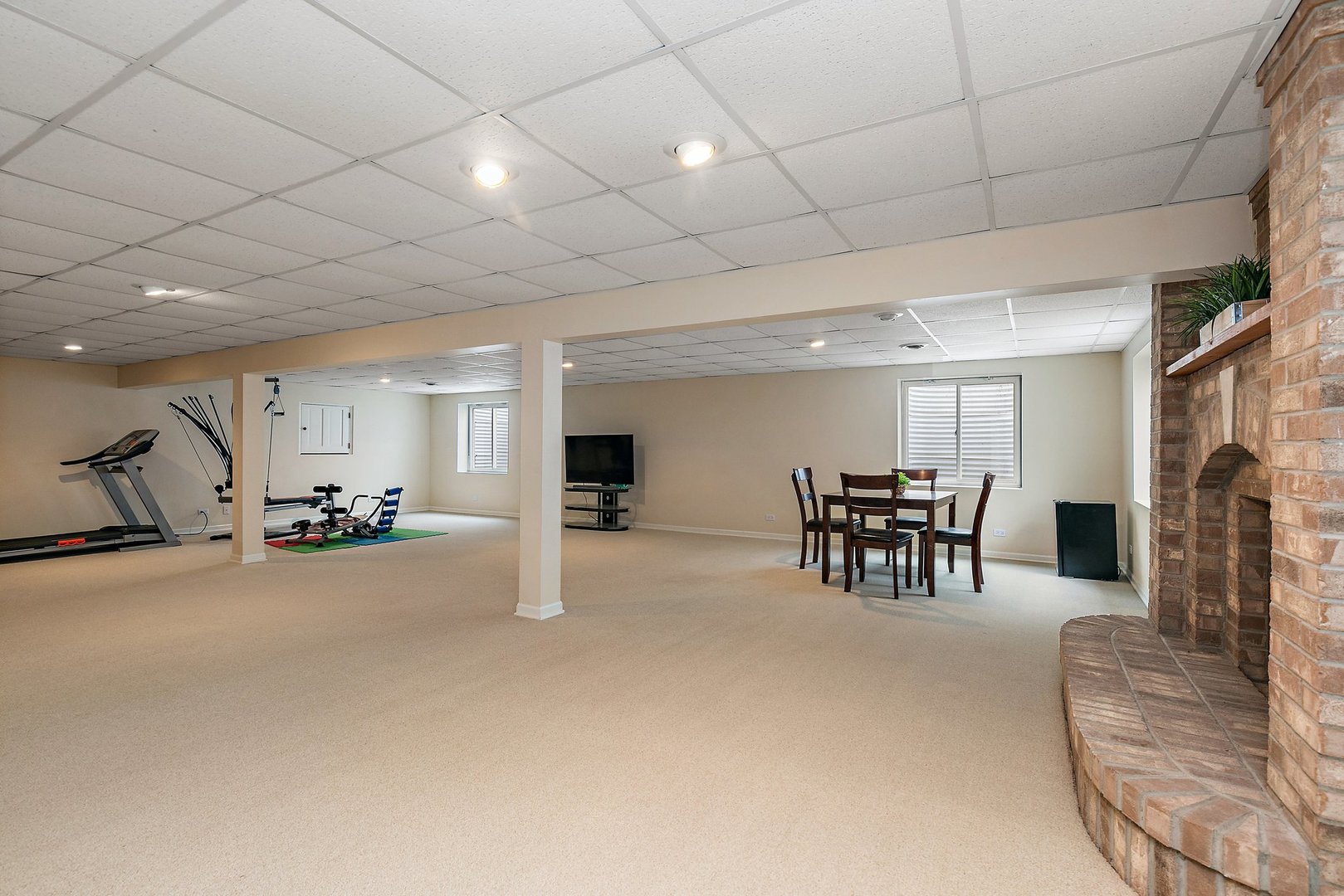 741 Braintree Lane Bartlett, IL 60103 - Photo 61 of 80 a view of a livingroom with furniture and a flat screen tv