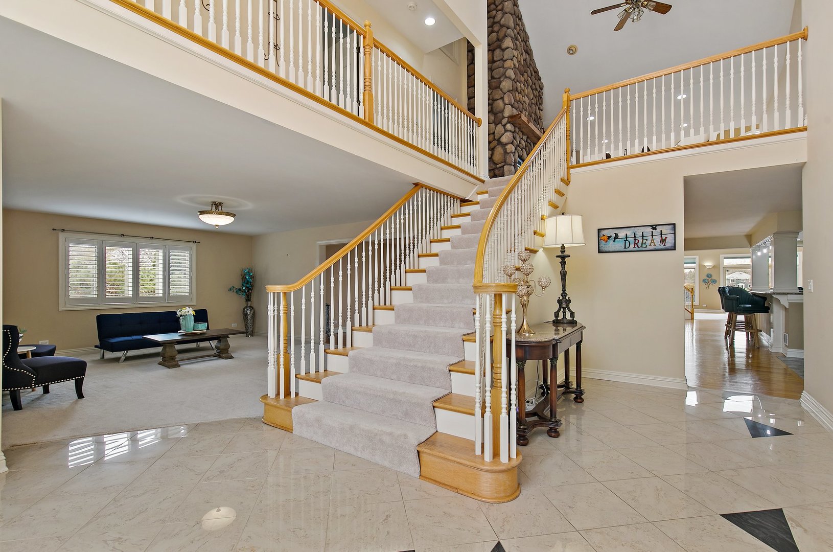 741 Braintree Lane Bartlett, IL 60103 - Photo 10 of 80 a view of entryway and hall with dining room