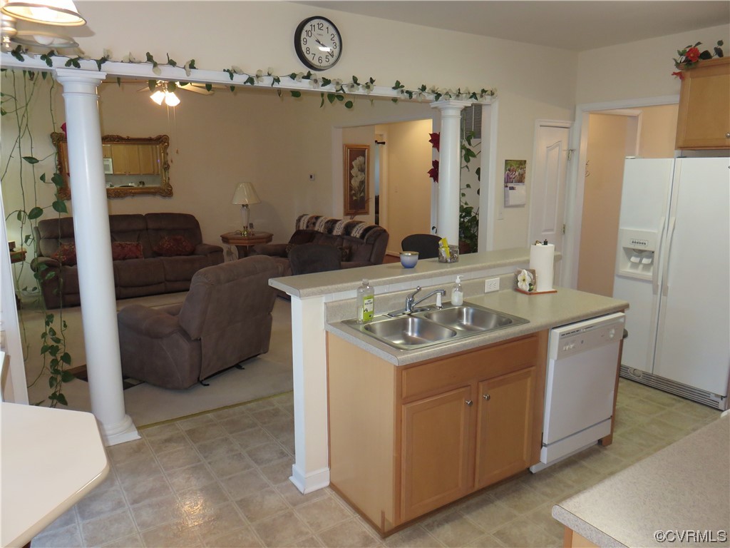 4740 Southmoor Road Richmond, VA 23234 - Photo 23 of 42 a bathroom with a sink a mirror and a shower
