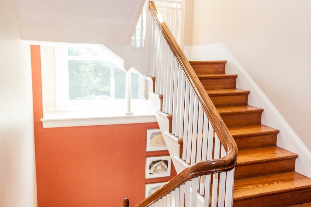 100 Nichols Road Cohasset, MA 02025 - Photo 29 of 30 a view of staircase with railing and white walls
