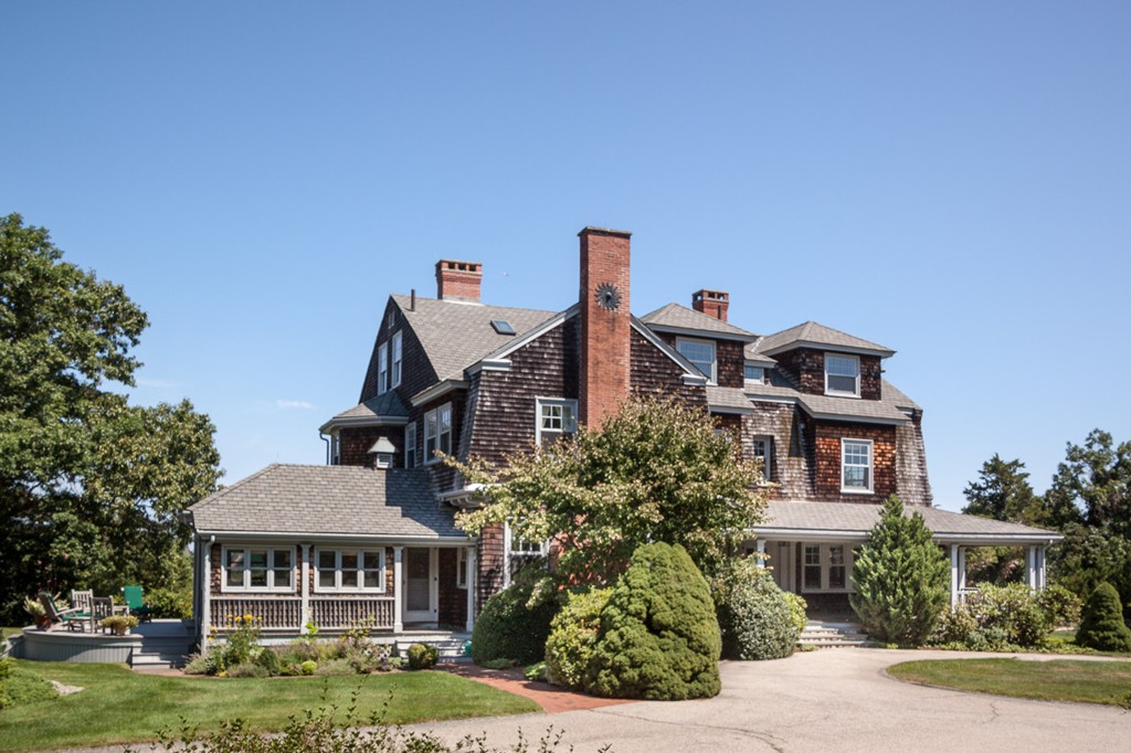 100 Nichols Road Cohasset, MA 02025 - Photo 7 of 30 a front view of a house with a yard