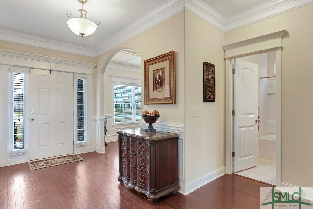 115 Saratoga Drive Rincon, GA 31326 - Photo 4 of 50 Foyer with entrance to downstairs bedroom and full