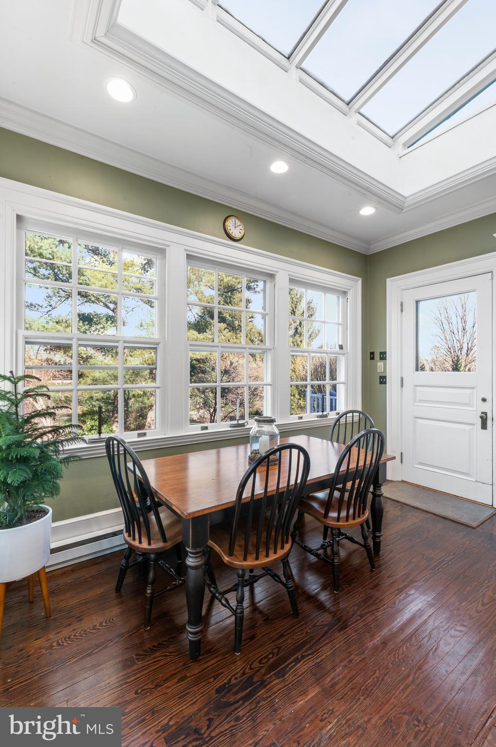431 Old Eagle School Road Wayne, PA 19087 - Photo 12 of 34 Breakfast Area with Door to Exterior Deck