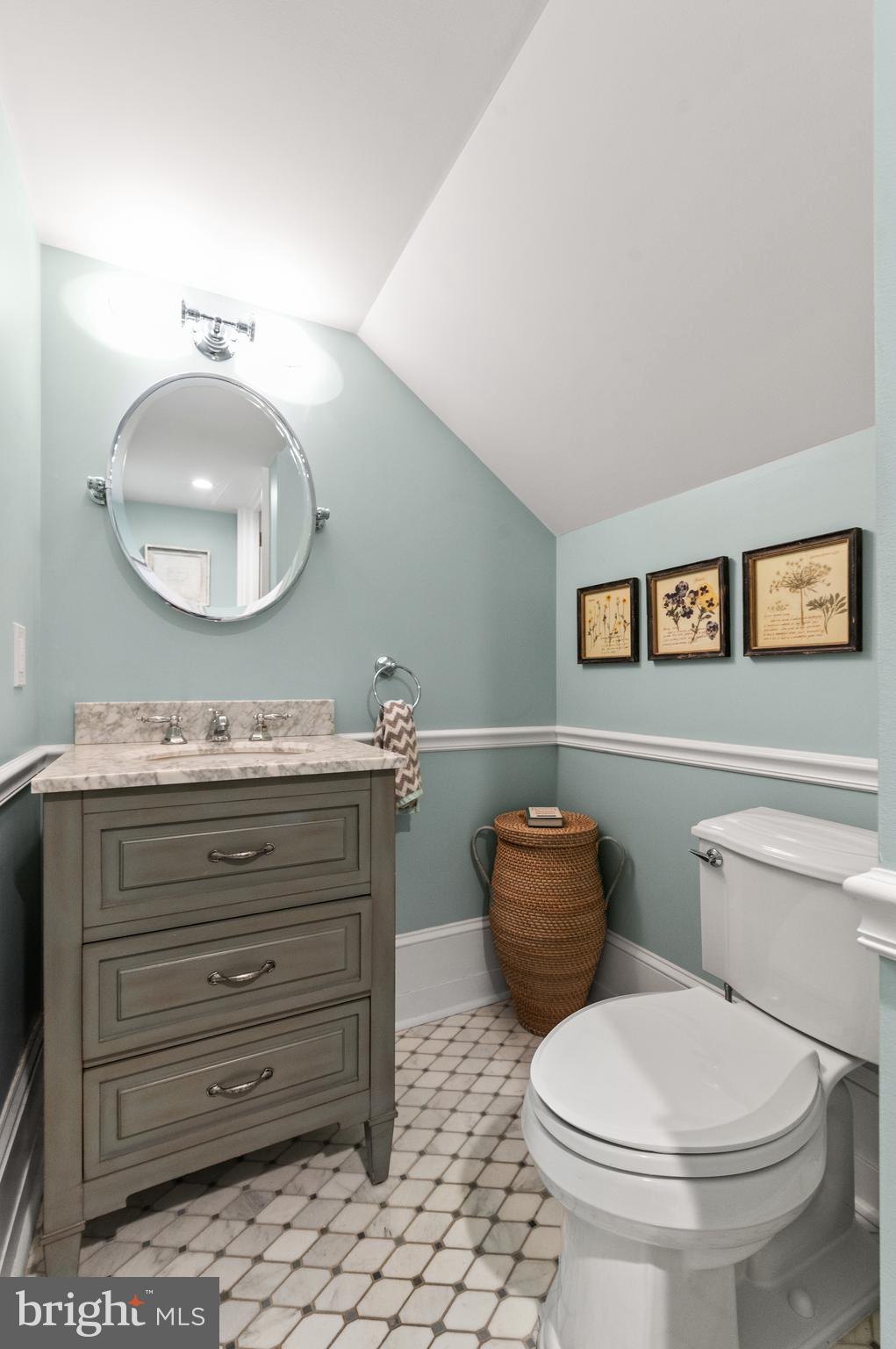 431 Old Eagle School Road Wayne, PA 19087 - Photo 16 of 34 Charming Powder Room