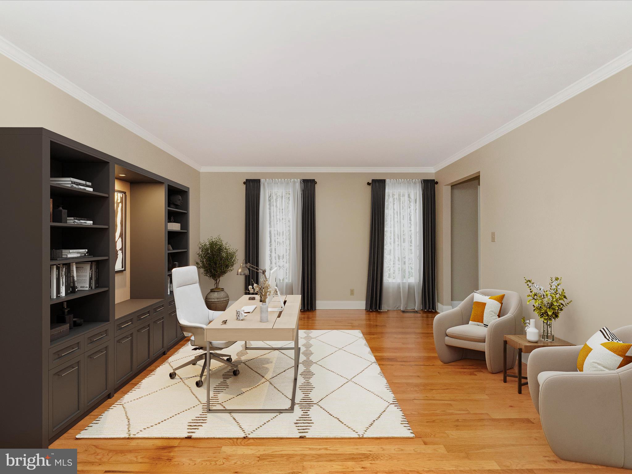 2668 Ogleton Road Annapolis, MD 21403 - Photo 3 of 51 a living room with furniture a rug and a window