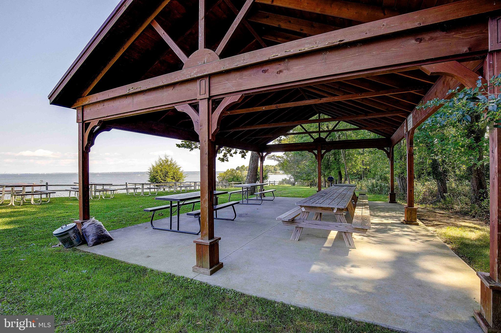 2668 Ogleton Road Annapolis, MD 21403 - Photo 41 of 51 a view of a porch with furniture and garden