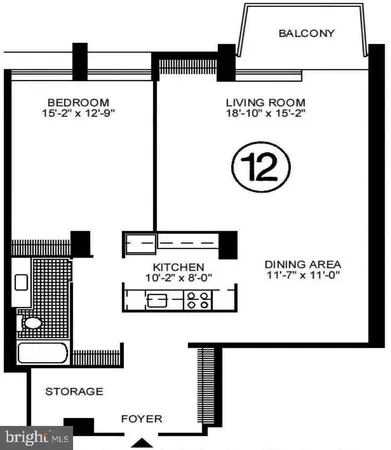 $339,900 | 604 South Washington Square, Unit 1212, Philadelphia, PA 19106