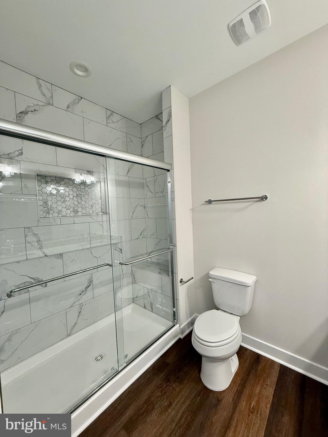 130 Poplar Lane Colonial Beach, VA 22443 - Photo 25 of 74 a bathroom with a toilet and a shower