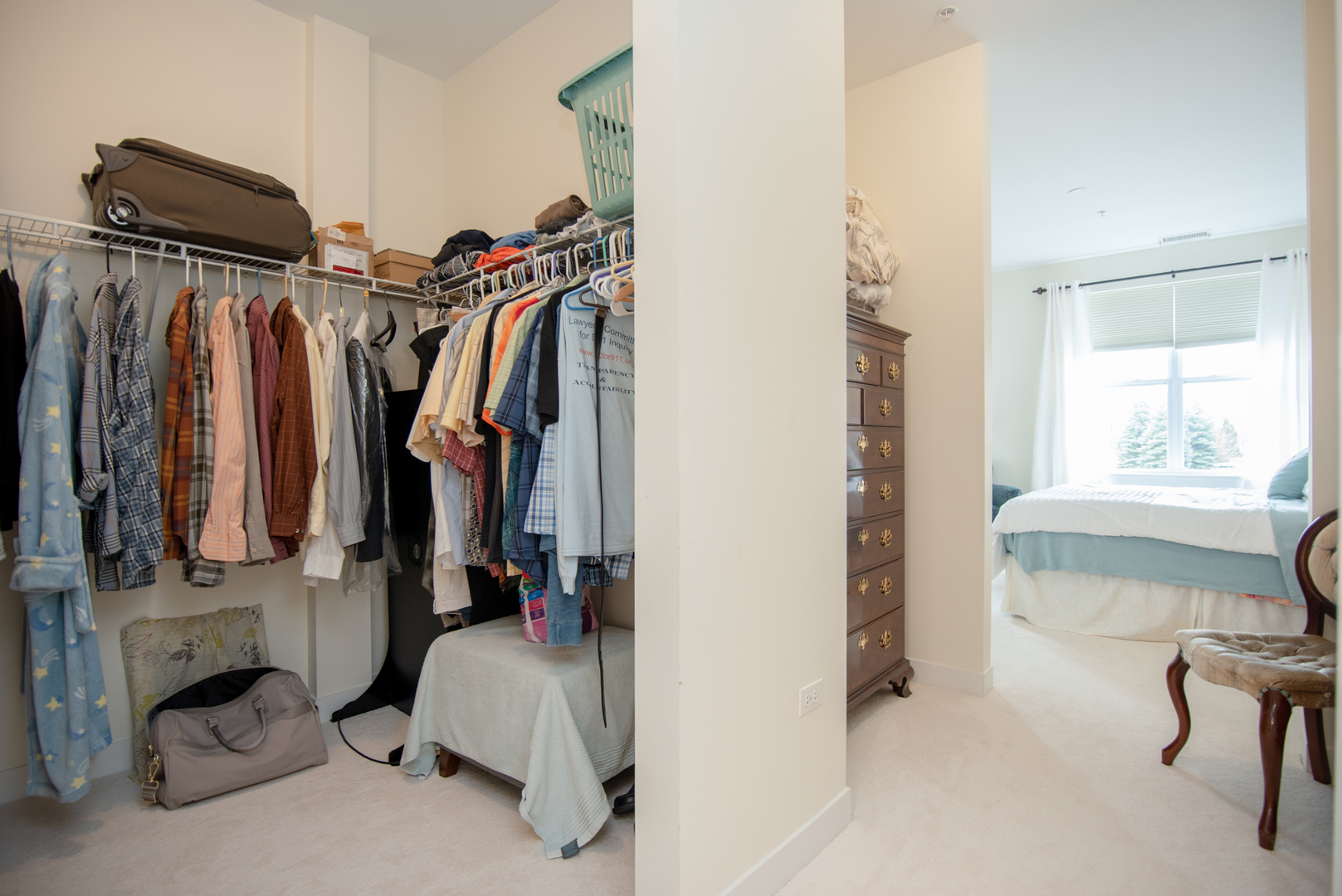 977 Harris Road, Unit 14 Grayslake, IL 60030 - Photo 16 of 21 a view of walk in closet with clothes and shoes