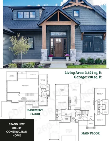 $794,820 | 670 Gatcombe Run, Fort Wayne, IN 46845