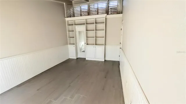 a view of a small space