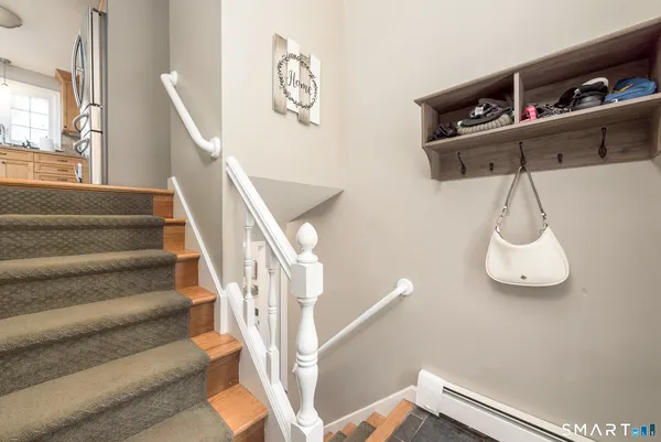 a view of entryway and hall