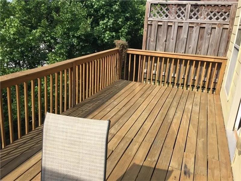 2070 Callaway Court Atlanta, GA 30318 - Photo 26 of 30 a balcony with view of a wooden floor