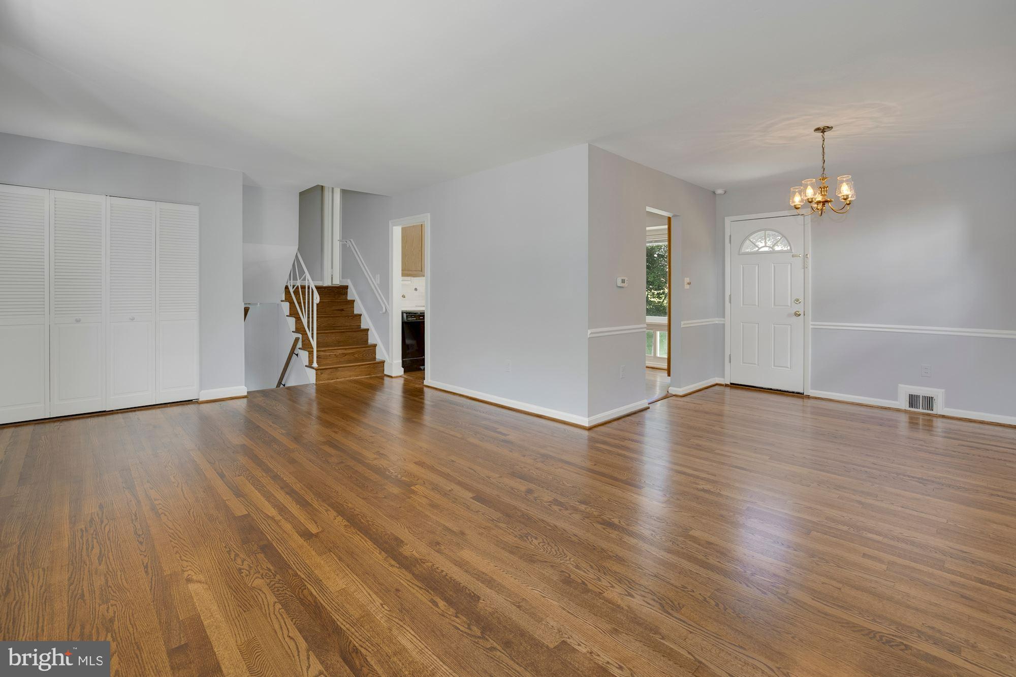 4105 Weller Road Silver Spring, MD 20906 - Photo 5 of 29 MAIN LEVEL ENTRYWAY, LIVING & DINING AREA