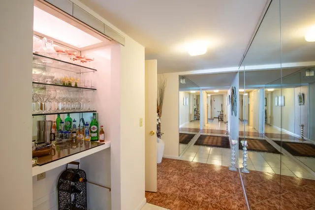 a view of front door