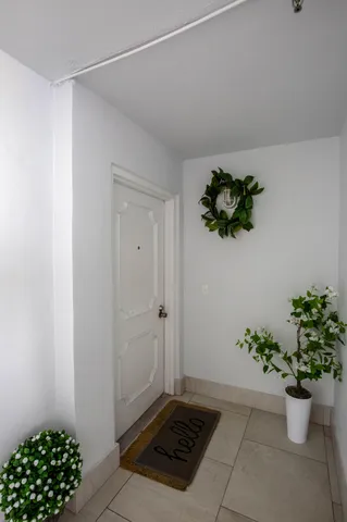 an aerial view of a building