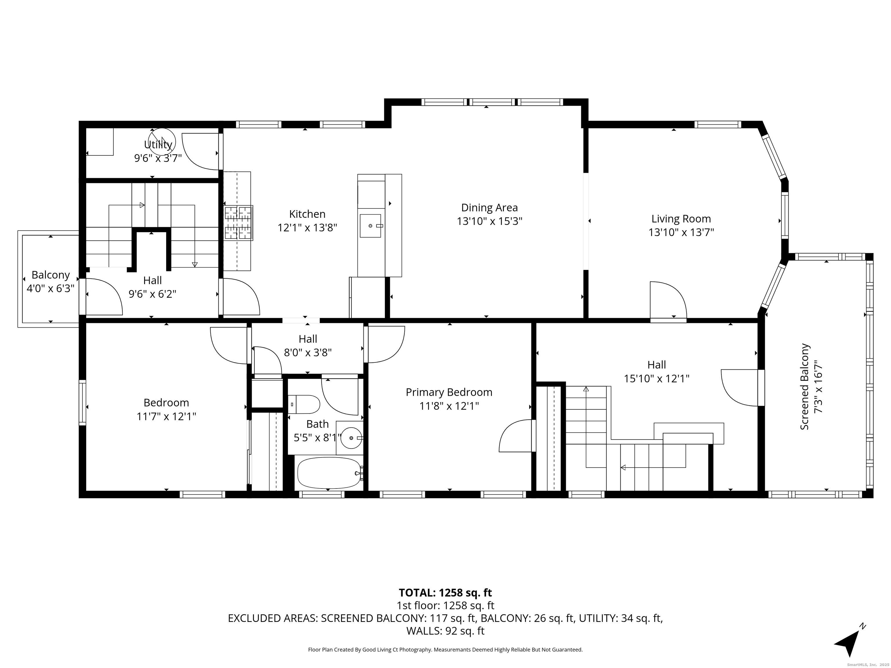 25 Hunting Street Bridgeport, CT 06606 - Photo 26 of 26 a picture of a floor plan