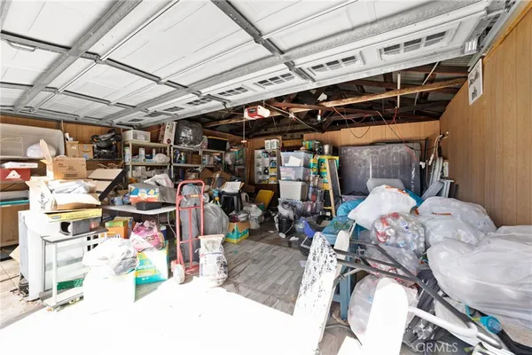 a view of storage and utility room