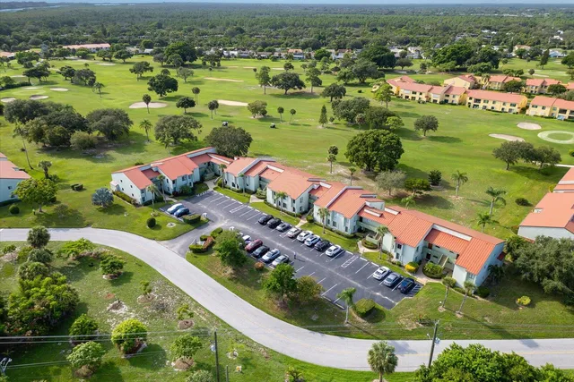 an aerial view of a city with lots of residential buildings