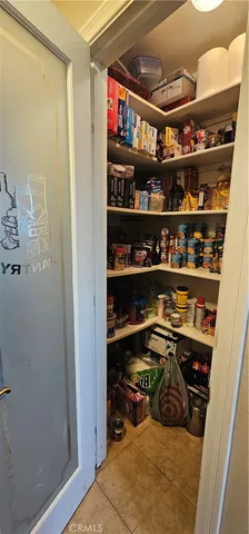 a view of store room with racks