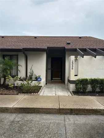 a front view of house with yard