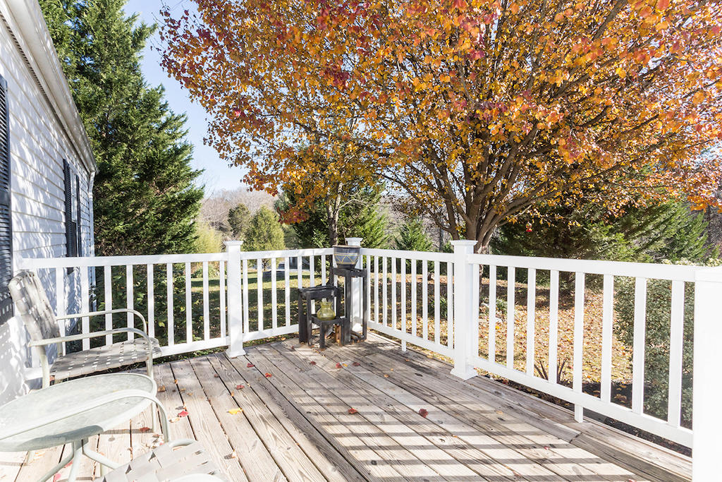 101 Crest Court Blue Ridge, VA 24064 - Photo 23 of 35 a view of a wooden roof deck