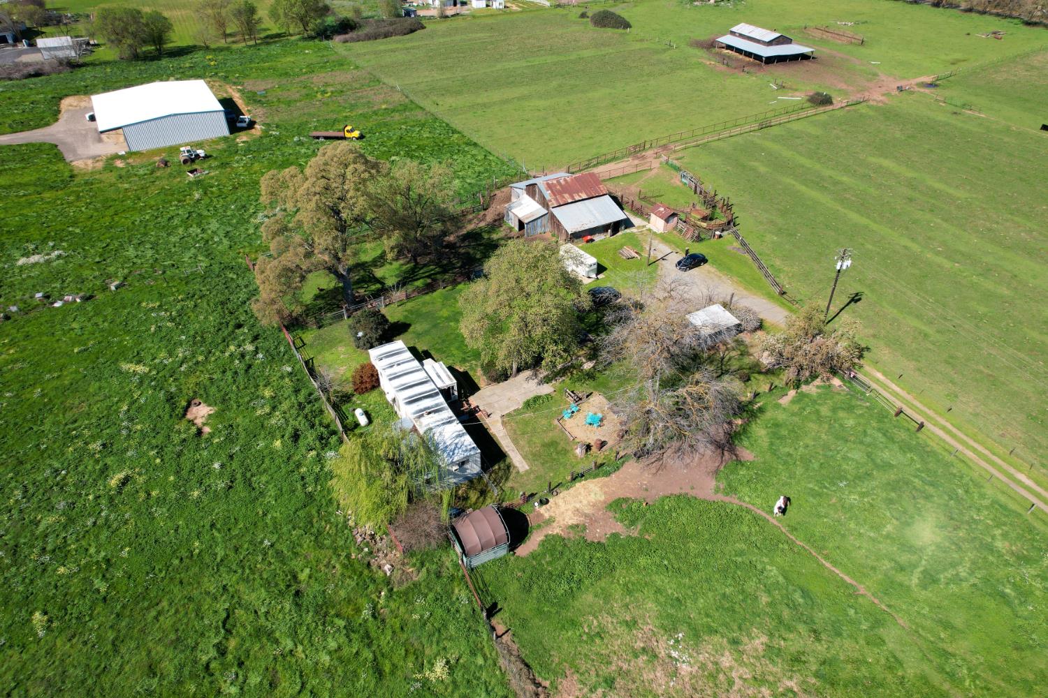 8960 Dillard Road Wilton, CA 95693 - Photo 14 of 29 an aerial view of a house with a yard basket ball court and outdoor seating