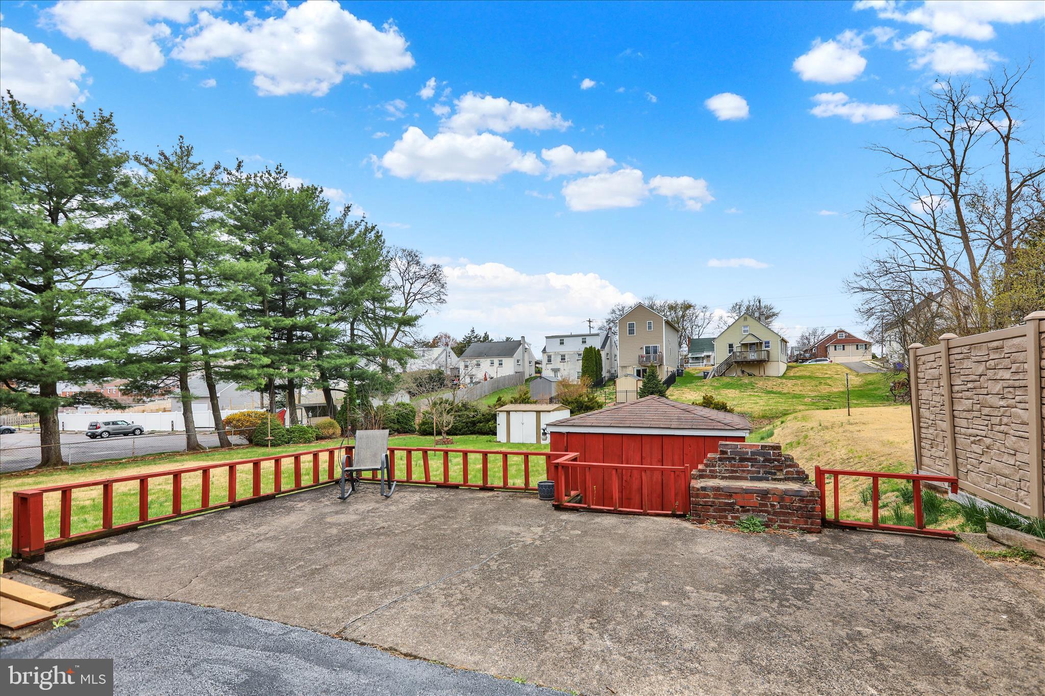789 Logan Street Pottstown, PA 19464 - Photo 26 of 29 Large Patio with back yard access