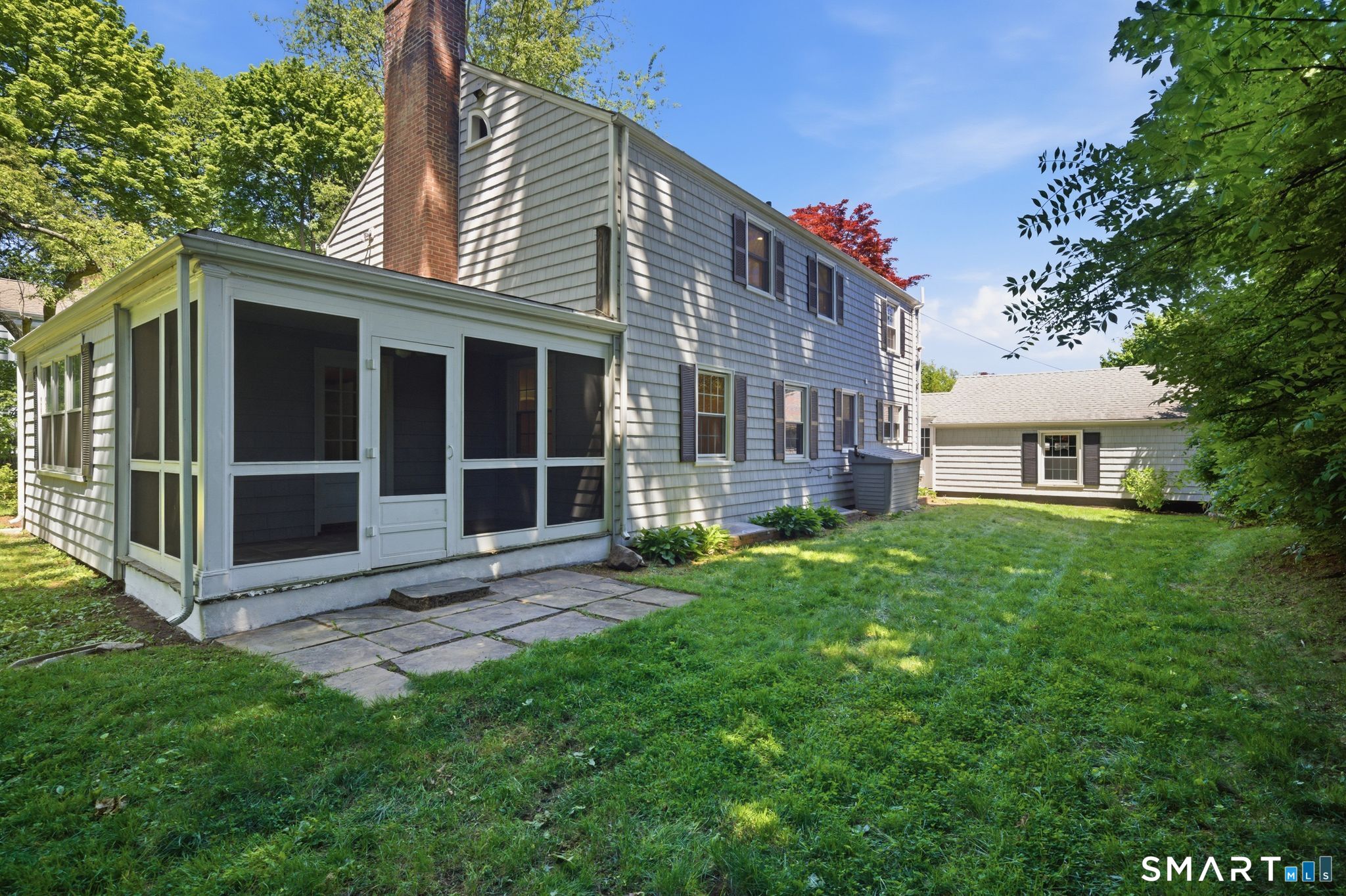 3 Knickerbocker Avenue Norwalk, CT 06855 - Photo 27 of 27 Secluded space off the screened in porch and access to the kitchen area for alfresco gatherings