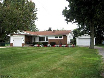 6928 Red Brush Road Ravenna, OH 44266 - Photo 1 of 1 1844 Sq Ft Ranch has 2 garages and sits on 1/2 acre