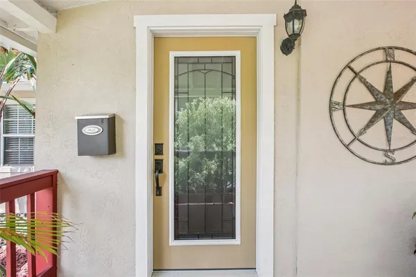 a view of an entryway