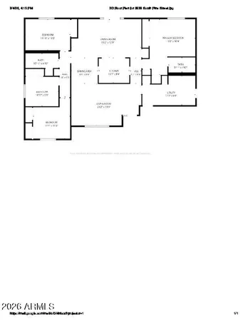 a picture of a floor plan
