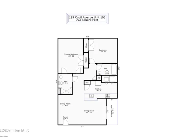 $218,000 | 119 Covil Avenue, Unit 103, Wilmington, NC 28403
