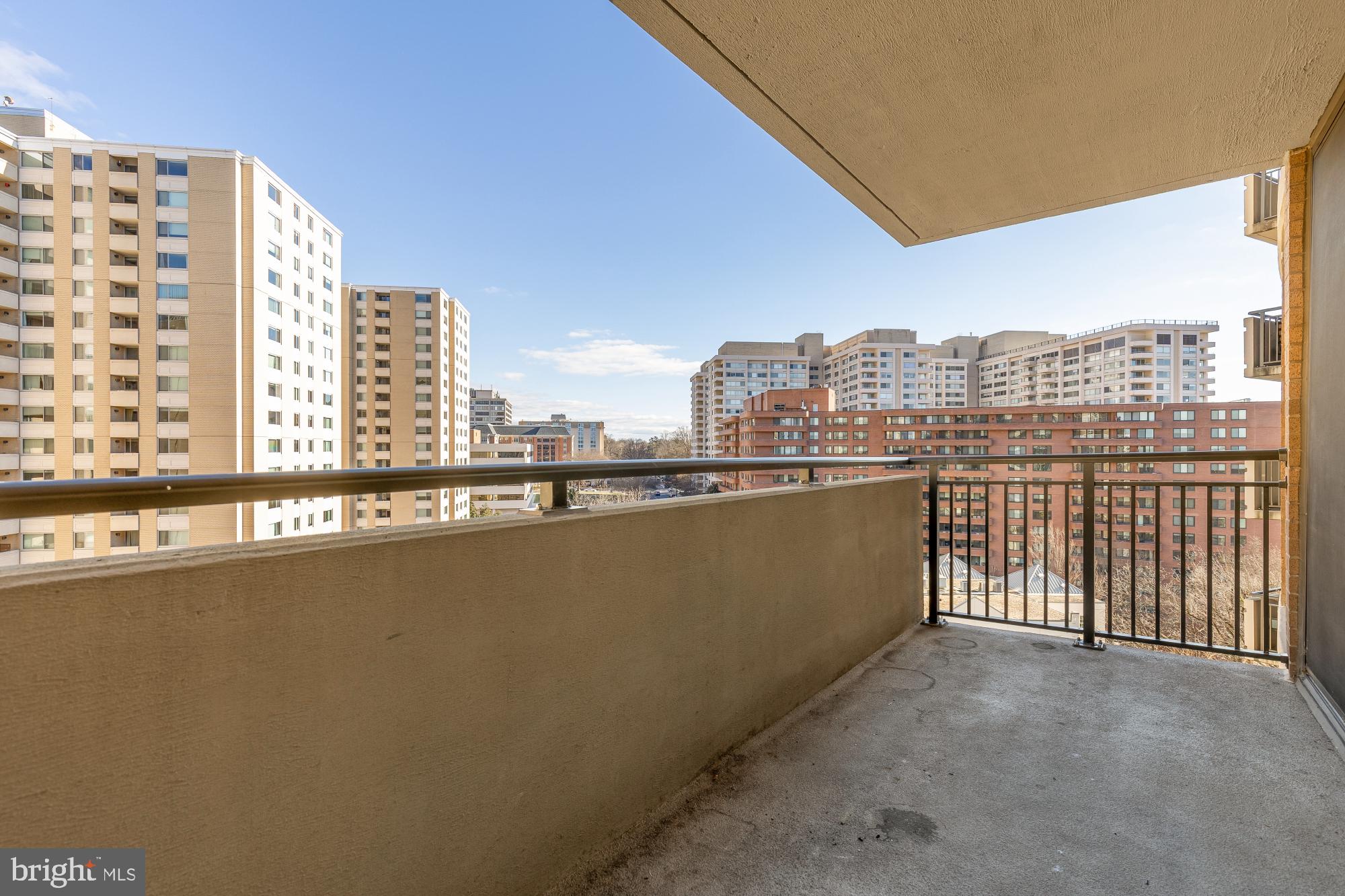 4620 North Park Avenue, Unit 1211E Chevy Chase, MD 20815 - Photo 21 of 37 a view of balcony with city view