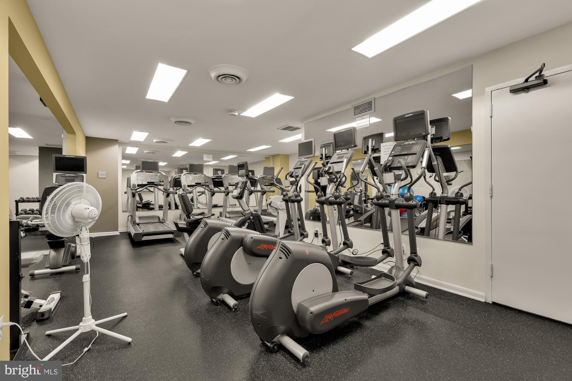4620 North Park Avenue, Unit 1211E Chevy Chase, MD 20815 - Photo 28 of 37 a view of a room with gym equipment