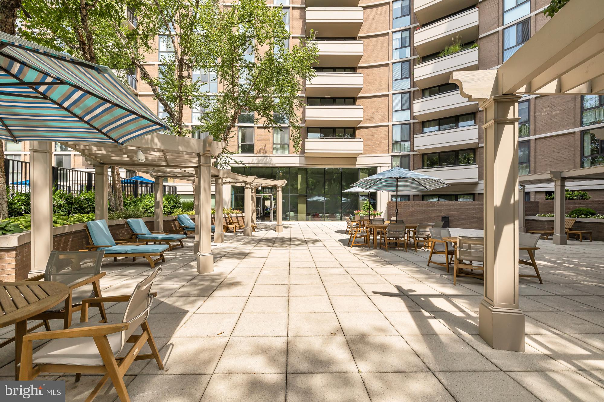 4620 North Park Avenue, Unit 1211E Chevy Chase, MD 20815 - Photo 32 of 37 a view of a building with sitting area