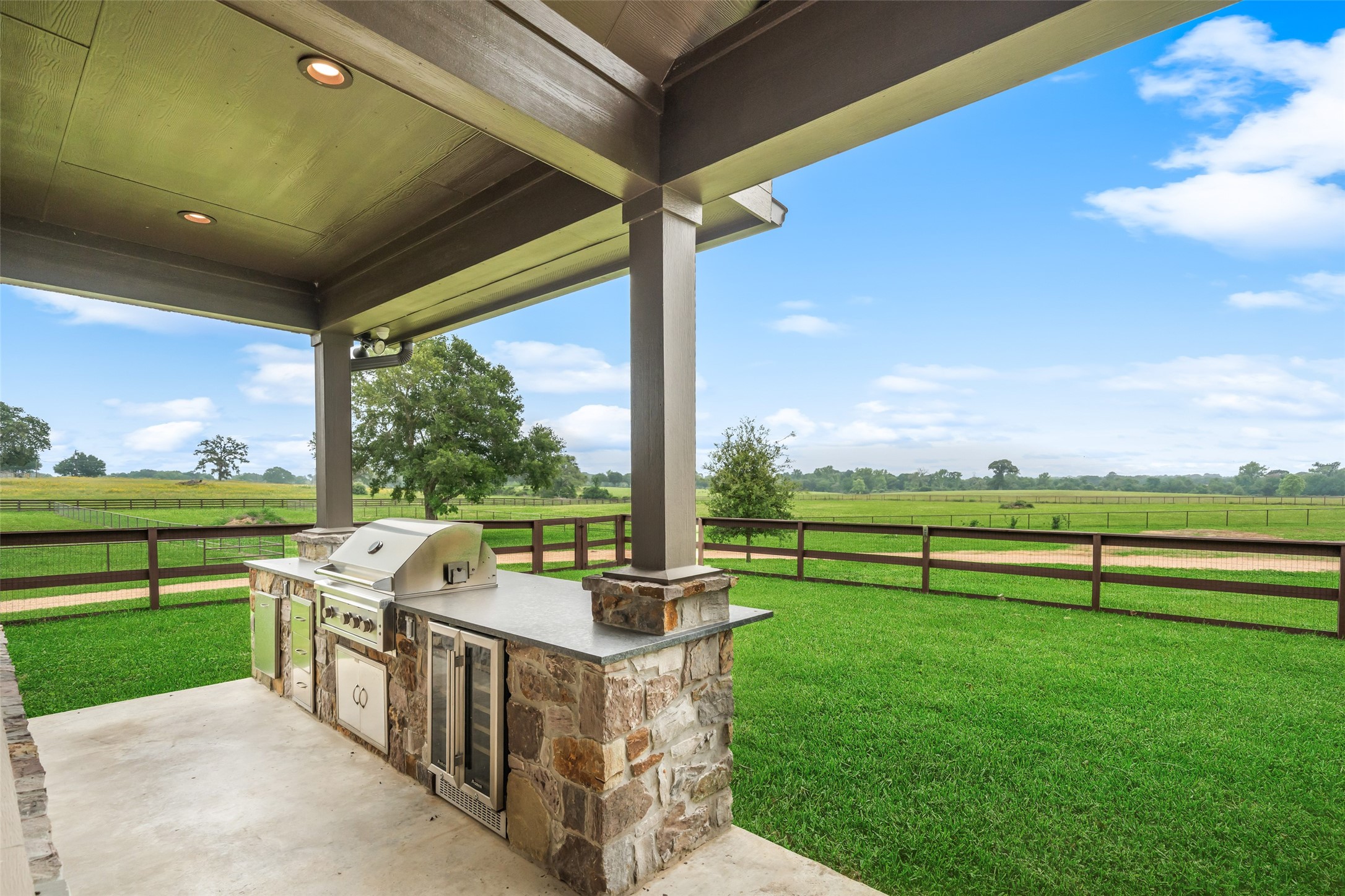 30163 High Spirit Ranch Road Hempstead, TX 77445 - Photo 36 of 49 a view of swimming pool with a patio