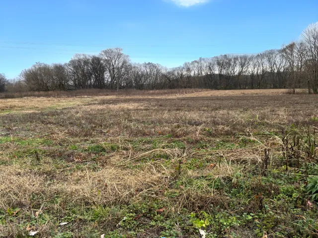 a view of a lake with mountain in the background