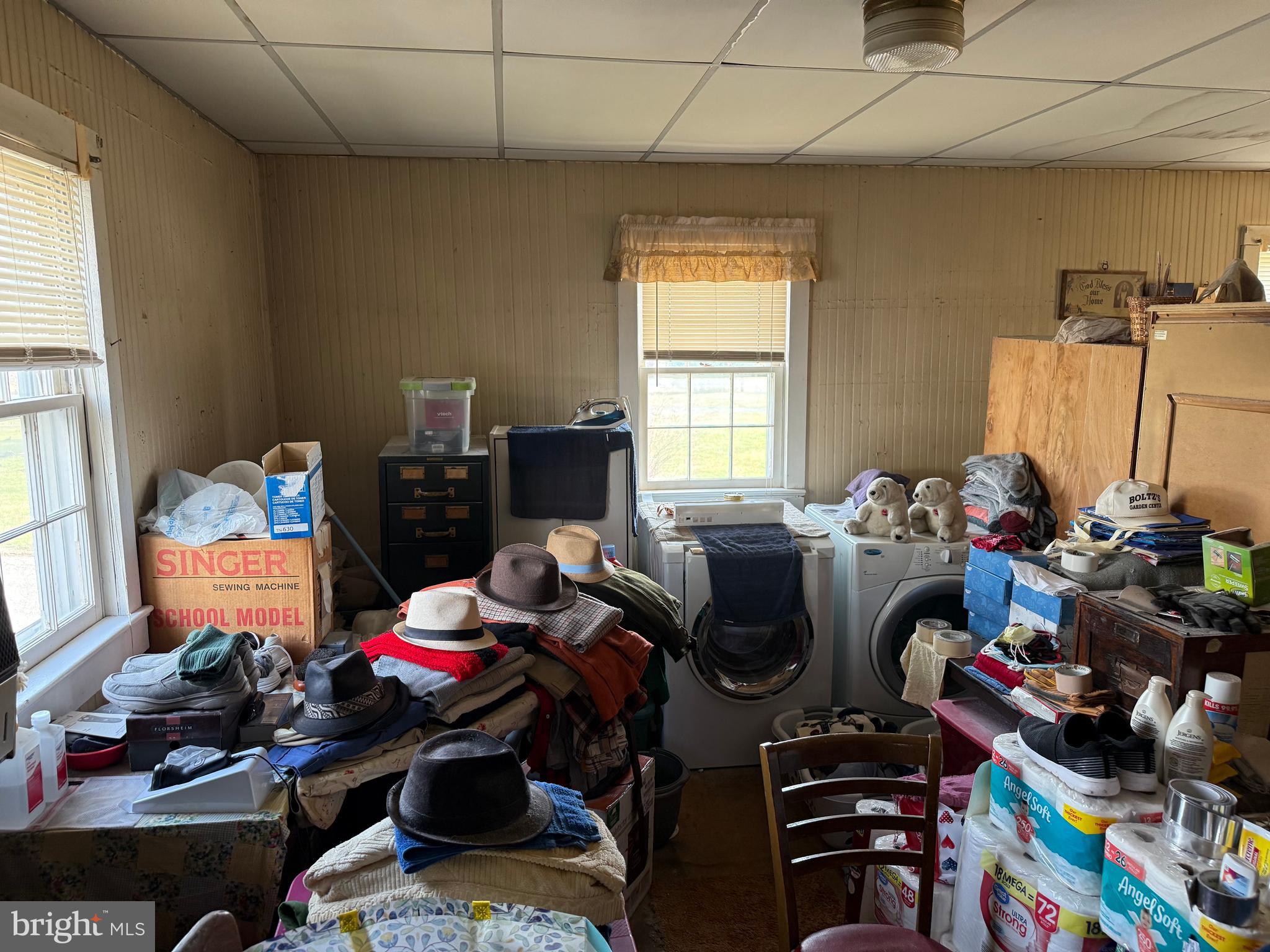 3467 Poor House Road Martinsburg, WV 25403 - Photo 16 of 23 a room with furniture a flat screen tv and a window