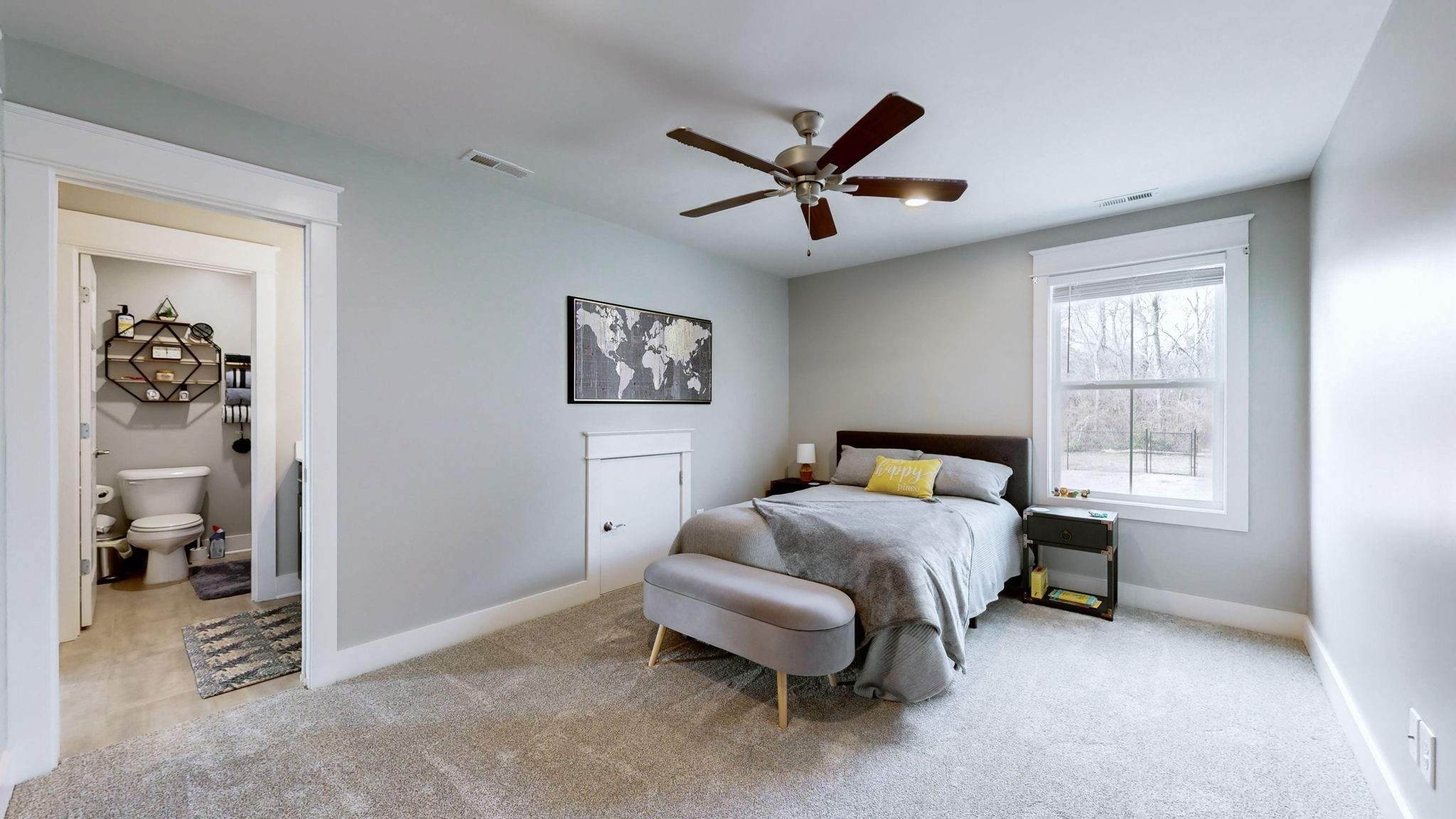 147 Enoch Way Gallatin, TN 37066 - Photo 30 of 60 a spacious bedroom with a bed and a window