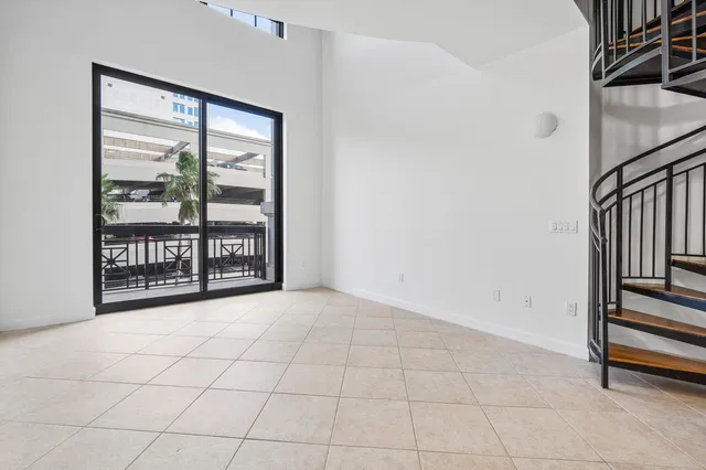 a view of front door