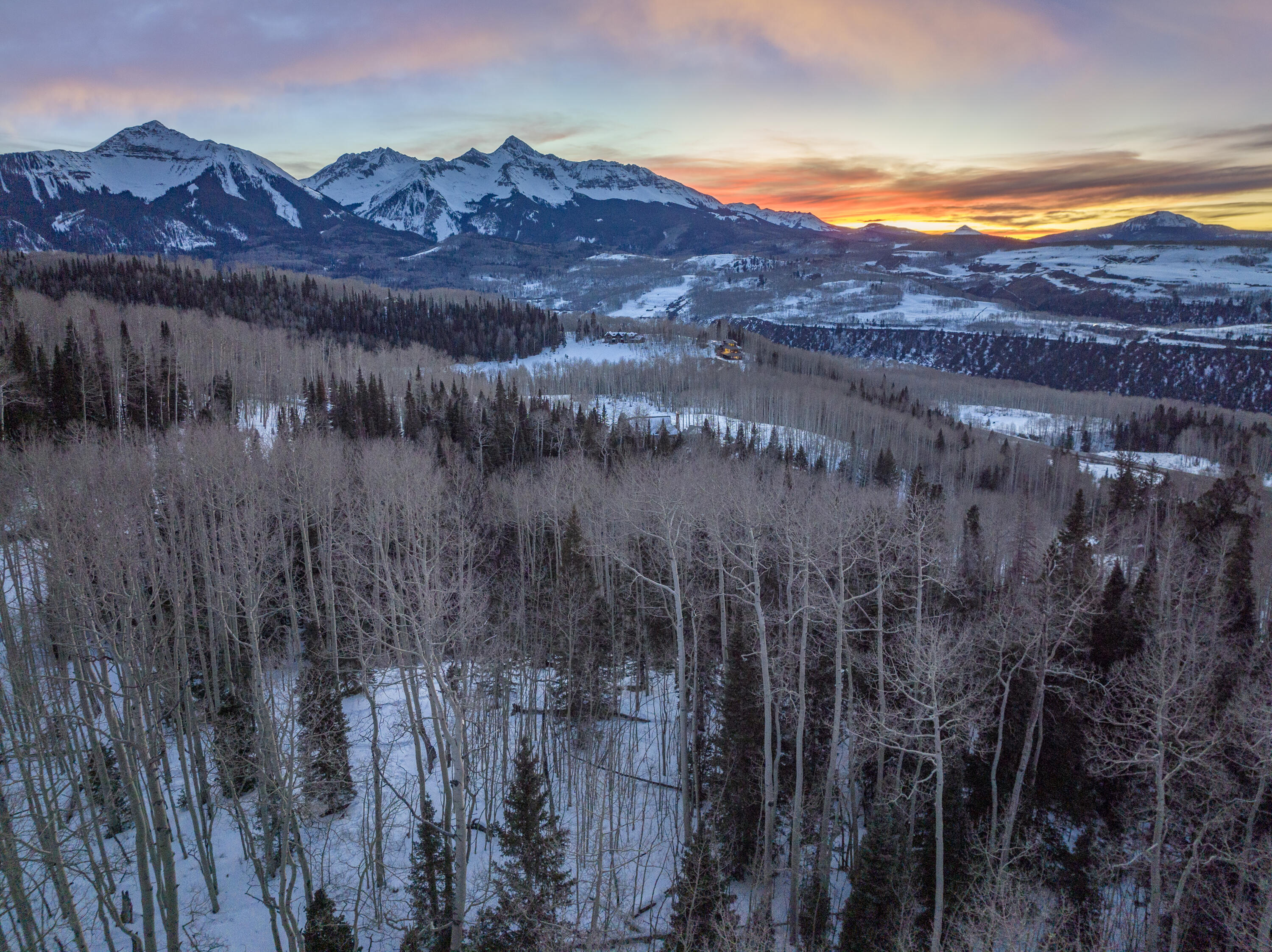 Tbd Elk Run Telluride, CO 81435 - Photo 12 of 18 a view of a houses with a yard